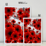 Red Poppy Wall Art Print photo 3