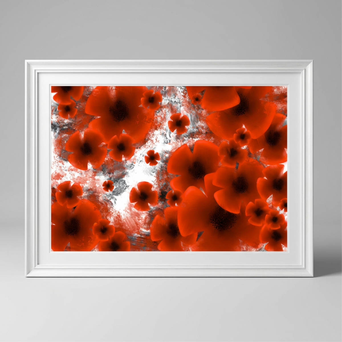 Red Poppy Wall Art Print